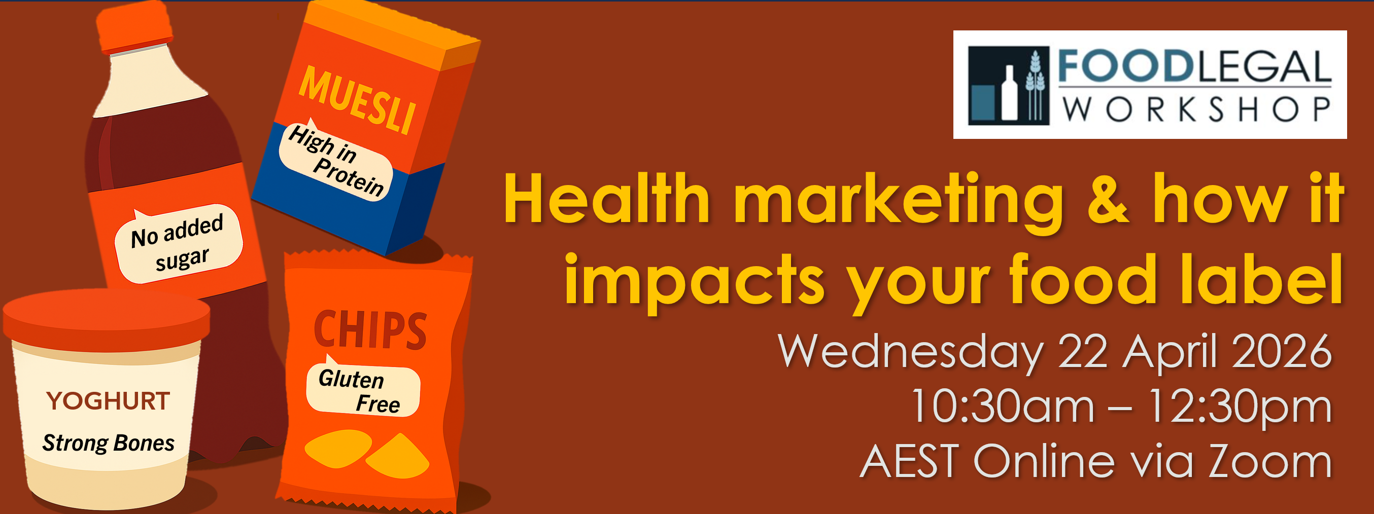 Apr 22, 2026 - Health marketing & how it impacts your food labels - 2 Hours