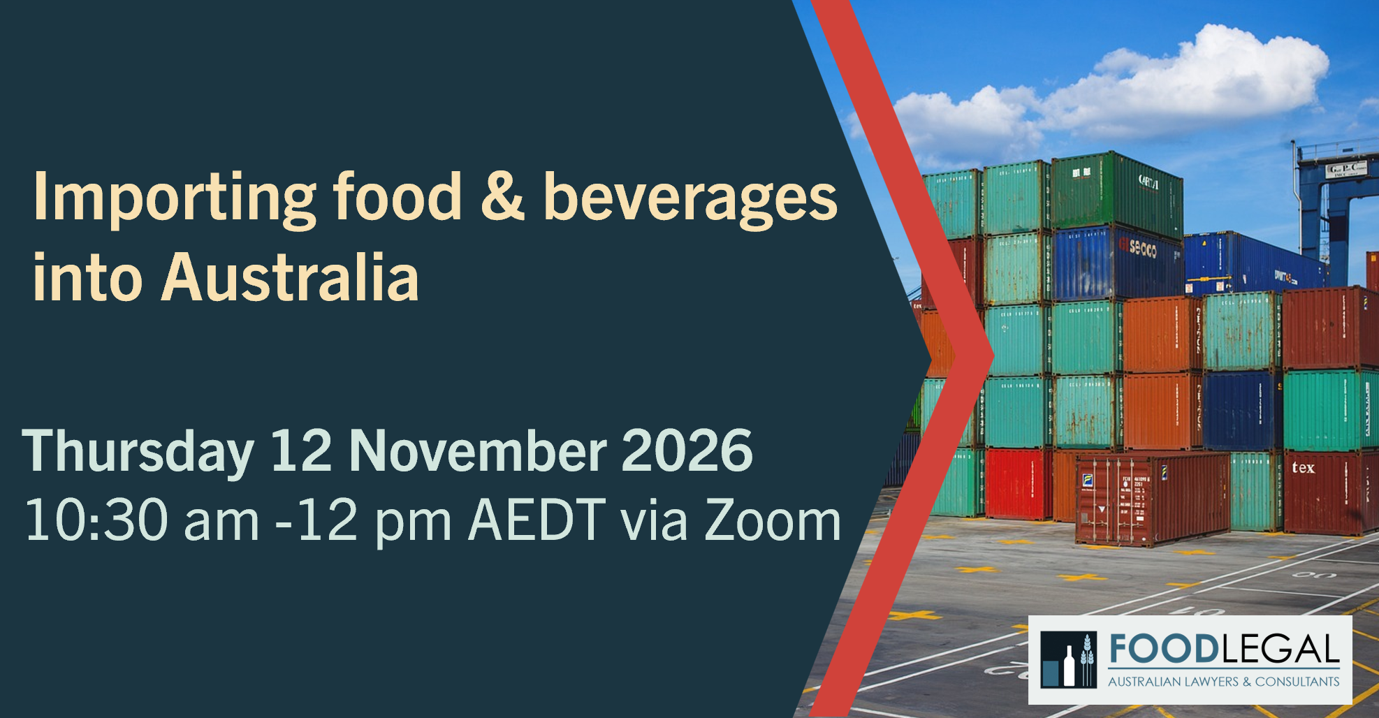 Importing food & beverages into Australia