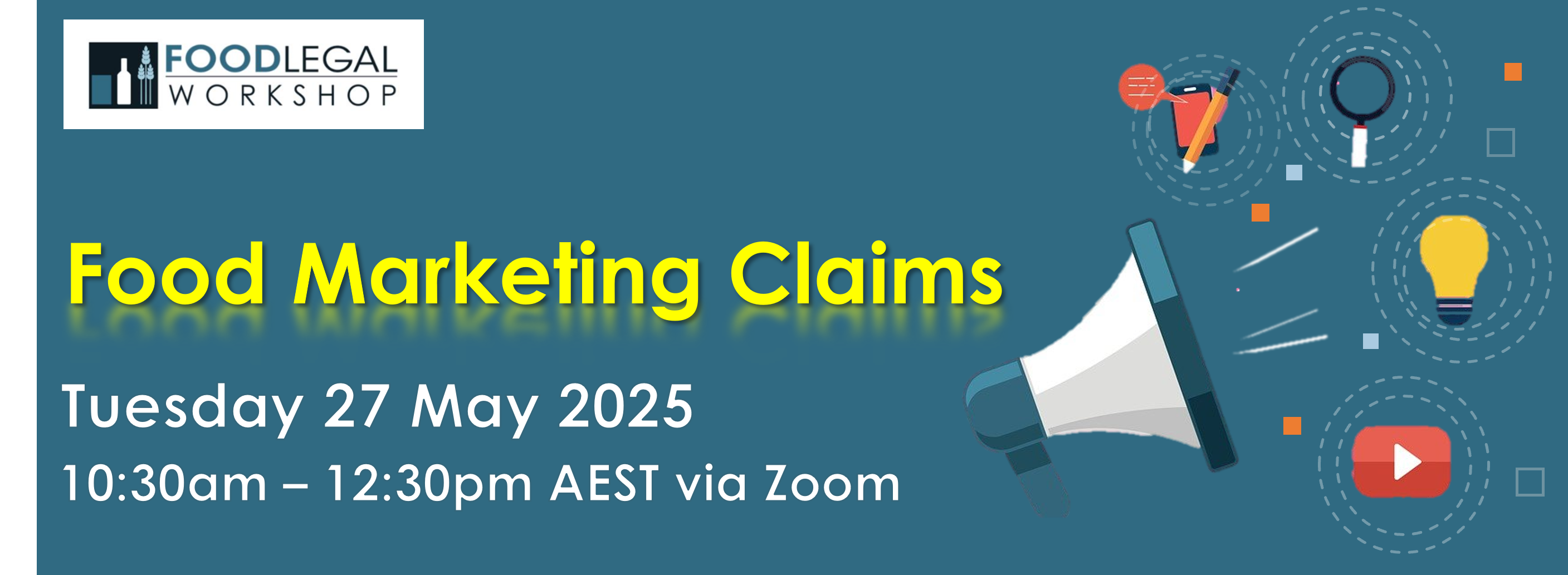 May 27, 2025 - Food Marketing Claims - 2 Hours